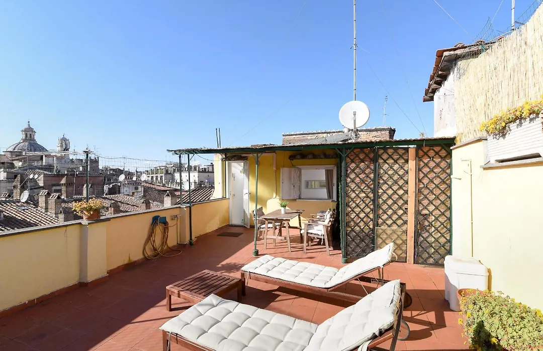 Navona Studio With Terrace Backpackers-1